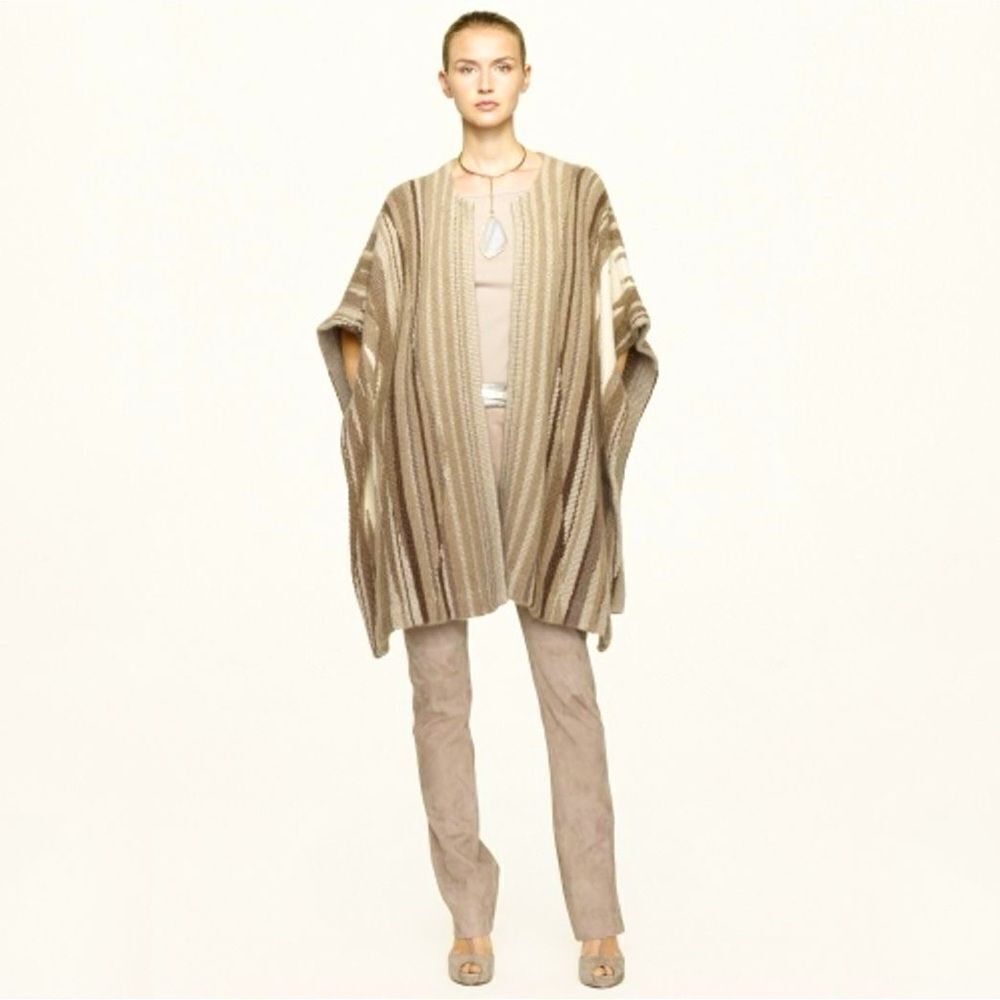 Ralph Lauren Black Label Cashmere Serape Ruana - Picture 6 of 16